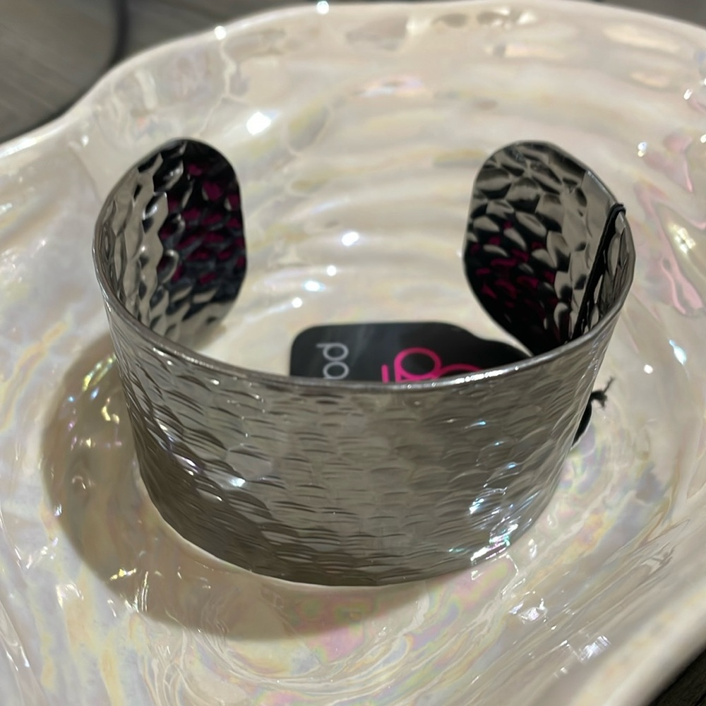 Paparazzi cuff bracelet, gun metal